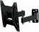 Кронштейн для телевизора Kromax OPTIMA-204 черный 15"-42" макс.25кг настенный поворотно-выдвижной и наклонный от магазина РЭССИ