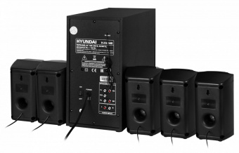 Микросистема Hyundai H-HA540 черный 150Вт FM USB BT SD/MMC/MS от магазина РЭССИ