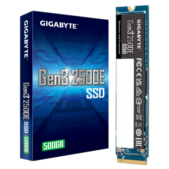 Накопитель SSD M.2 2280 500GB Gen3 2500E, PCIe 3.0x4, NVMe 1.3 от магазина РЭССИ