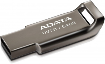 Флеш Диск A-Data 64Gb DashDrive UV131 AUV131-64G-RGY USB3.0 серый от магазина РЭССИ