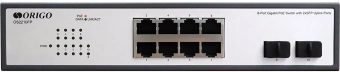 Коммутатор Origo OS2210FP/120W OS2210FP/120W/A1A (L2) 8x1Гбит/с 2SFP 8PoE+ 120W неуправляемый от магазина РЭССИ