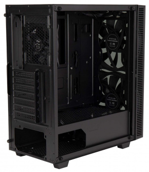 Корпус Hiper BH33 черный без БП ATX 3x120mm 2x140mm 1xUSB2.0 1xUSB3.0 audio bott PSU от магазина РЭССИ