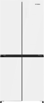 Холодильник Hyundai CM4542F 3-хкамерн. белое стекло от магазина РЭССИ