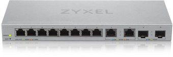 Коммутатор Zyxel XGS1210-12-ZZ0102F 8x1Гбит/с 2x2.5Гбит/с 2SFP+ управляемый от магазина РЭССИ