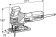 Картинка Лобзик Makita 4351FCTJ 720Вт 2800ходов/мин от электросети (кейс в комплекте) от магазина РЭССИ Лобзик Makita 4351FCTJ 720Вт 2800ходов/мин от электросети (кейс в комплекте) от магазина РЭССИ