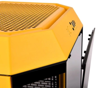 Корпус Thermaltake The Tower 300 Bumblebee желтый без БП miniITX 7x120mm 5x140mm 2xUSB3.0 audio bott PSU от магазина РЭССИ
