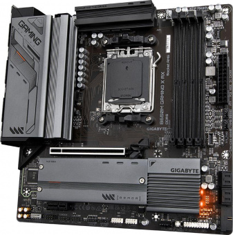 Материнская плата Gigabyte B650M GAMING X AX SocketAM5 AMD B650 4xDDR5 mATX AC`97 8ch(7.1) 2.5Gg RAID+HDMI+DP от магазина РЭССИ