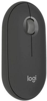 Мышь Logitech Pebble 2 M350S графитовый оптическая (4000dpi) silent беспроводная BT USB для ноутбука (2but) от магазина РЭССИ