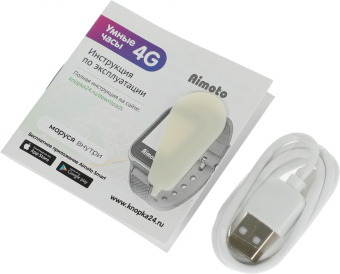 Смарт-часы Кнопка Жизни Маруся IQ 4G 1.44" IPS корп.розовый рем.розовый разм.брасл.:M (8108801) от магазина РЭССИ