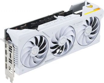 Видеокарта Asus PCI-E 4.0 TUF-RTX4070TIS-O16G-WHITE-GAMING NVIDIA GeForce RTX 4070TI Super 16Gb 192bit GDDR6X 2640/21000 HDMIx2 DPx3 HDCP Ret от магазина РЭССИ