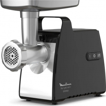 Мясорубка Moulinex ME558810 2200Вт черный/серый от магазина РЭССИ