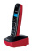 Р/Телефон Dect Panasonic KX-TG1611RUR красный/черный АОН от магазина РЭССИ