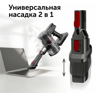 Пылесос ручной Red Solution V3070 350Вт черный/серый от магазина РЭССИ