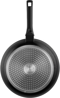 Сковорода Polaris Monolit 26F круглая 26см ручка несъемная (без крышки) черный (15258) от магазина РЭССИ