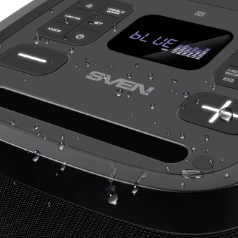 Колонка порт. Sven АС PS-950 черный 160W Mono BT/3.5Jack 8800mAh (SV-022396) от магазина РЭССИ