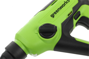 Перфоратор Greenworks GD24SDS1 патрон:SDS-plus уд.:1.2Дж аккум. (кейс в комплекте) от магазина РЭССИ