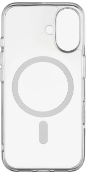 Чехол (клип-кейс) uBear для Apple iPhone 16 Real with MagSafe прозрачный (CS395TT61RL-I24M) от магазина РЭССИ