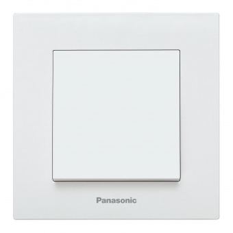 Выключатель Panasonic Karre Plus скрыт. 1кл. IP20 белый (упак.:1шт) (WKTC00012WH-RU) от магазина РЭССИ