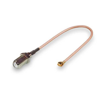 Пигтейл (кабельная сборка) U.Fl - F(female), кабель RG-178, длина 250мм от магазина РЭССИ