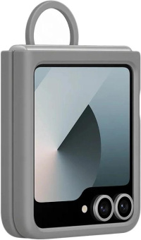 Чехол (клип-кейс) Samsung для Samsung Galaxy Z Flip6 Silicone Case Silicone Case Flip 6 (F741) серый (EF-PF741TJEGRU) от магазина РЭССИ