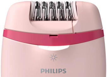 Эпилятор Philips BRE285/00 скор.:2 насад.:5 от электр.сети розовый/розовый от магазина РЭССИ