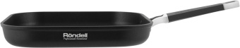 Сковорода-гриль Rondell Stolz RDA-1769 квадратная 26см покрытие: Xylan Plus ручка несъемная (без крышки) серый от магазина РЭССИ