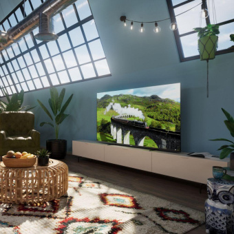 Телевизор LED Philips 55" 55PUS7608/60 антрацитовый 4K Ultra HD 60Hz DVB-T DVB-T2 DVB-C DVB-S DVB-S2 USB WiFi Smart TV (RUS) от магазина РЭССИ