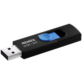 Флеш Диск A-Data 32Gb UV320 AUV320-32G-RBKBL USB3.2 черный от магазина РЭССИ