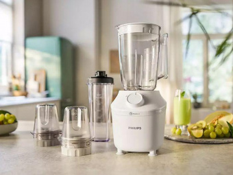 Блендер стационарный Philips HR2041/00 450Вт белый от магазина РЭССИ