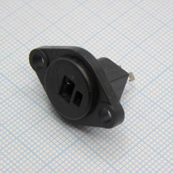 Разъем "точка-тире" гнездо приборное от магазина РЭССИ