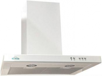 Вытяжка каминная Elikor Квадра 60П-430-К3Д белый управление: кнопочное (1 мотор) от магазина РЭССИ