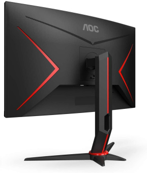Монитор AOC 27" Gaming C27G2ZU черный/красный VA LED 0.5ms 16:9 HDMI M/M матовая HAS Piv 300cd 178гр/178гр 1920x1080 240Hz DP FHD USB 5.5кг от магазина РЭССИ