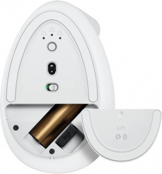 Мышь Logitech Lift белый/серый оптическая (1000dpi) беспроводная USB от магазина РЭССИ