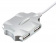 Разветвитель USB 2.0 Buro BU-HUB4-0.5-U2.0-Candy 4порт. серебристый от магазина РЭССИ