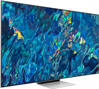 Телевизор QLED Samsung 55" QE55QN95BAUXCE Series 9 серебристый 4K Ultra HD 120Hz DVB-T2 DVB-C DVB-S2 USB WiFi Smart TV (RUS) от магазина РЭССИ