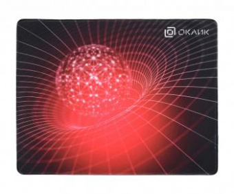Коврик для мыши Оклик OK-FP0400 Большой красный 400x320x2мм от магазина РЭССИ