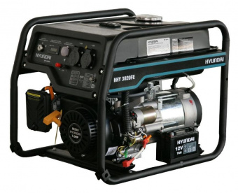Генератор Hyundai HHY 3020FE 3.1кВт от магазина РЭССИ