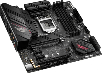 Материнская плата Asus ROG STRIX B560-G GAMING WIFI Soc-1200 Intel B560 4xDDR4 mATX AC`97 8ch(7.1) 2.5Gg+HDMI+DP от магазина РЭССИ