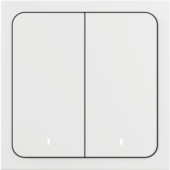 Умный выключатель Yandex YNDX-00535 2-хкл. универсальный белый от магазина РЭССИ