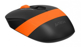 Мышь A4Tech Fstyler FG10 черный/оранжевый оптическая (2000dpi) беспроводная USB (4but) от магазина РЭССИ