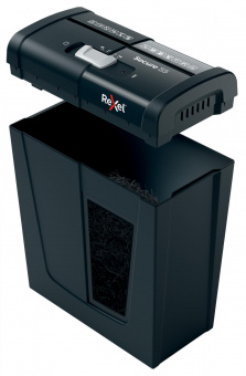 Шредер Rexel Secure S5 EU черный (секр.Р-2) ленты 5лист. 10лтр. скрепки скобы от магазина РЭССИ