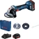 Картинка Углошлифовальная машина Bosch GWS 180-LI 11000об/мин рез.шпин.:M14 d=125мм жестк.кейс (06019H9025) от магазина РЭССИ Углошлифовальная машина Bosch GWS 180-LI 11000об/мин рез.шпин.:M14 d=125мм жестк.кейс (06019H9025) от магазина РЭССИ