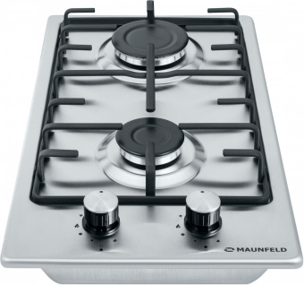 Газовая варочная поверхность Maunfeld EGHS.32.3ES/G нержавеющая сталь от магазина РЭССИ