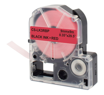 Картридж ленточный Cactus CS-LK3RBP черный для Epson LW300/LW400/LW700/LW600P/LW1000P от магазина РЭССИ