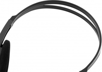 Наушники с микрофоном Оклик HS-M100 черный 1.8м накладные оголовье (1532004) от магазина РЭССИ