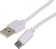 Картинка Кабель USB (m)-USB Type-C (m) 3м белый от магазина РЭССИ Кабель USB (m)-USB Type-C (m) 3м белый от магазина РЭССИ