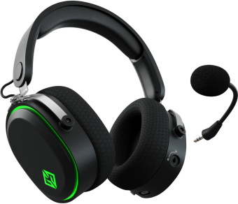 Наушники с микрофоном GMNG GG-HS405W черный/черный мониторные BT/Radio/3.5mm оголовье (1899873) от магазина РЭССИ