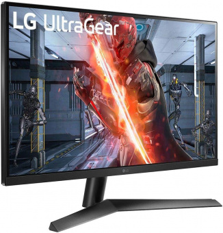 Монитор LG 27" UltraGear 27GN60R-B черный IPS 16:9 HDMI матовая 350cd 178гр/178гр 1920x1080 144Hz G-Sync FreeSync Premium DP FHD 5.8кг от магазина РЭССИ