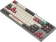 Клавиатура A4Tech Bloody S87 Pixels Red механическая серый/белый USB Multimedia for gamer LED (S87 PIXELS) от магазина РЭССИ