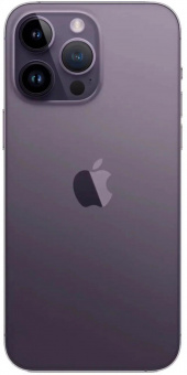 Смартфон Apple A2889 iPhone 14 Pro 256Gb 6Gb темно-фиолетовый моноблок 3G 4G 1Sim 6.1" 1179x2556 iOS 16 48Mpix 802.11 a/b/g/n/ac/ax NFC GPS GSM900/1800 GSM1900 TouchSc Protect от магазина РЭССИ